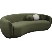 AEA Garnitur Stoffsofa Sofagarnitur Polstersofa Modern Set 2tlg Grün Sofa