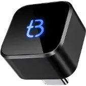 Tradebit TB CUBE Adaptateur sans fil USB-C CarPlay / Android Auto Noir