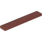 LEGO 1x6 carreaux 6636 - 100 pièces rouge-brun