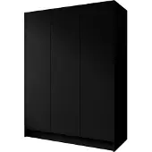 MargaretHadas24 Armoire Goya 150 cm (noir)