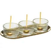 Nobrand Set de service pour trempette Ø 9 cm