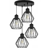 Light11 HOME Suspension, lustre, abat-jour en fil métallique, LED