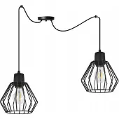 Light11 HOME Suspension, lustre, abat-jour en fil métallique, LED