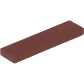 LEGO 50 pièces 2431 carreaux Tiles 1x4 Part Basic Panel 50 rouge-brun