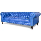 AEA Chesterfield Design Luxus Polster Sofa Couch Sitz Garnitur Leder #268