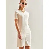 Bianco Lucci Robe crème