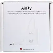 TwelveSouth 12-1801/B AirFly Émetteur Bluetooth pour casque/adaptateur pour AirPods Blanc