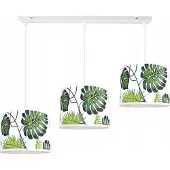 Light11 HOME Plafonnier suspendu Lustre Abat-jour moderne