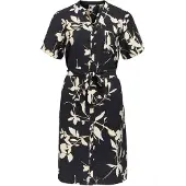 Object Robe-chemise 'OBJJacira' crème / noir