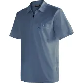 Maier Sports Arwin 2.0 Short Sleeve Polo Bleu L Homme