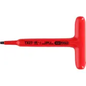 Ks Tools Clé Torx à poignée en T et isolation protectrice T27, 160 mm - 117.2416