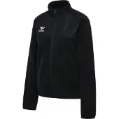 Hummel Veste en polaire fonctionnelle 'Go' noir / blanc
