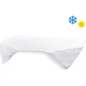 Brotex® Couverture Luxus Plus 140x200 cm, utilisation toute l'année, 1000g