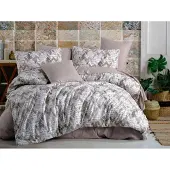 Brotex® Lin coton français 240x220,70x90 Fany beige