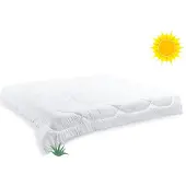 Brotex® Couverture française Aloe Vera été 200x200cm 600g