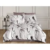 Brotex® Linge de lit français Satin 200x200, 70x90cm Paradoxe