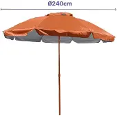 Marbueno Summer Parasol De Plage 10473n 200 Cm