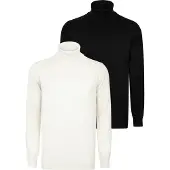 Felix Hardy Pull-over noir / blanc