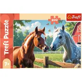 Trefl Puzzle 200 Chevaux dans la clairière 13328