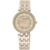 Anne Klein AK-2130TNGB montre femme beige