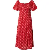 Levi's Amara Column Flutter Short Sleeve Midi Dress Rose S Femme