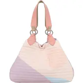 Fritzi aus Preußen sac shopper sac à épaule Izzy Medium Limited Quilted Canvas Summer Dawn multicolore