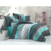 Brotex® Lin coton français 220x200,70x90 Sorento green
