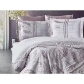 Brotex® Linge de lit français Satin 240x200, 70x90cm Elena