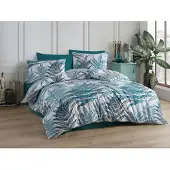 Brotex® Lin coton français 220x220,70x90 Deny blue