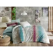 Brotex® Lin coton français 240x200,70x90 Indigo