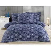 Brotex® Linge de lit français Satin 220x220, 70x90cm Mirabel blue