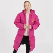 Juicy Couture Manteau long matelassé filles - Festival Fuchsia