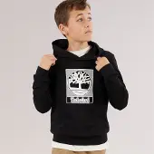 Timberland Sweat à capuche OTH garçons - Noir Noir