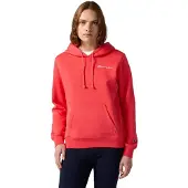 Champion Femmes, Pull-over, Damen-Kapuzenpullover in Koralle, Rouge, (L)