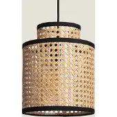 LEDKIA Suspension Rotin Huela Piccola