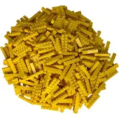LEGO 1x6 briques Jaune - 3009 NOUVEAU ! Quantité 500x