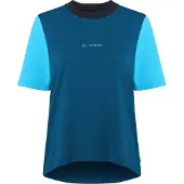 Vaude Bike Loamer Short Sleeve T-shirt Bleu 40 / Regular Femme