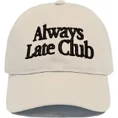 Prohibited Casquette 'Late Club' beige / chocolat