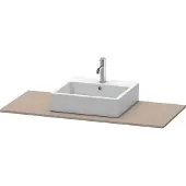 Duravit Console XSquare, 1 découpe, 800x16x550mm, XS060D04343