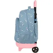 Safta Snoopy 33l 33x45x22 Cm Wheeled Backpack Bleu Enfants