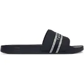 Tommy Hilfiger Mule bleu foncé / blanc