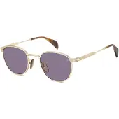 David Beckham Lunettes de Soleil DB 1228/S 51/21/145 Gold brown horn Metal frames MAN DB 1228/S