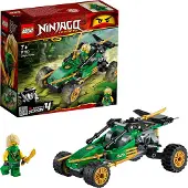 LEGO 71700 NINJAGO Legacy La voiture du brigand de la jungle de Lloyd avec la minifigure de Lloyd, kit de construction Tournoi des éléments, jouet pour filles et garçons à partir de 7 ans