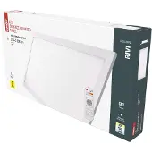 Emos Luminaire LED RIVI 30 x 60 cm, 25 W, blanc chaud-froid, dimmable avec télécommande, ZM5172