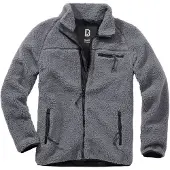 Brandit Veste en polaire gris