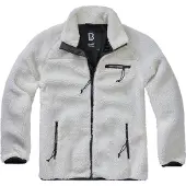 Brandit - Teddyfleece Jacke weiß - 5XL