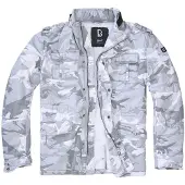 Brandit Veste mi-saison 'Britannia' gris / gris clair / gris foncé