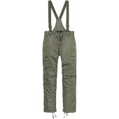 Brandit Pantalon fonctionnel 'Thermal Dungarees' olive