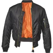 Brandit Veste mi-saison orange / noir