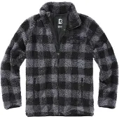 Brandit Veste en polaire gris / anthracite